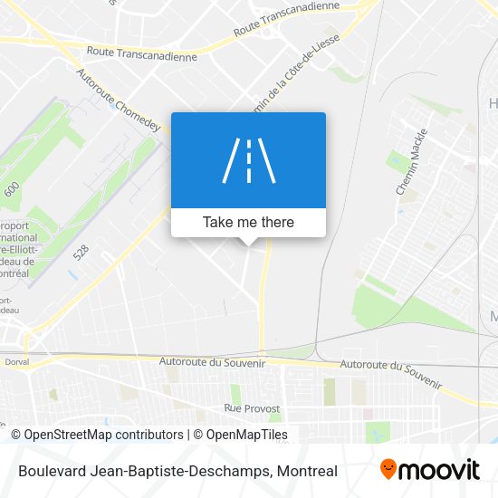 Boulevard Jean-Baptiste-Deschamps map