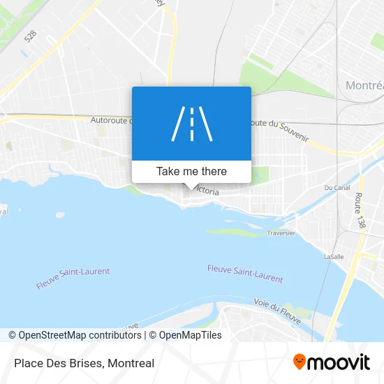 Place Des Brises map