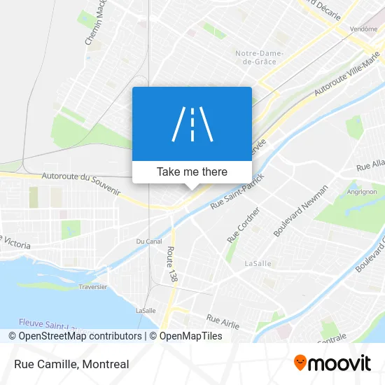 Rue Camille map
