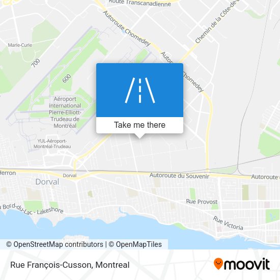 Rue François-Cusson map
