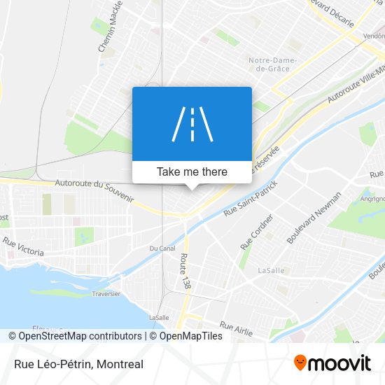 Rue Léo-Pétrin map