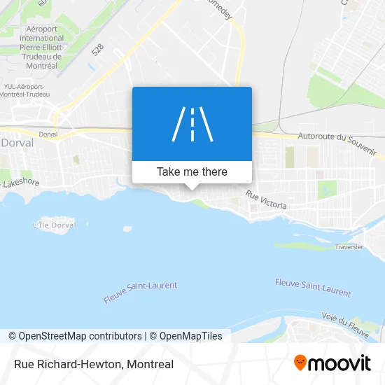 Rue Richard-Hewton map