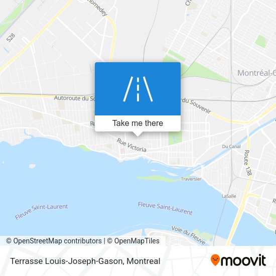 Terrasse Louis-Joseph-Gason map