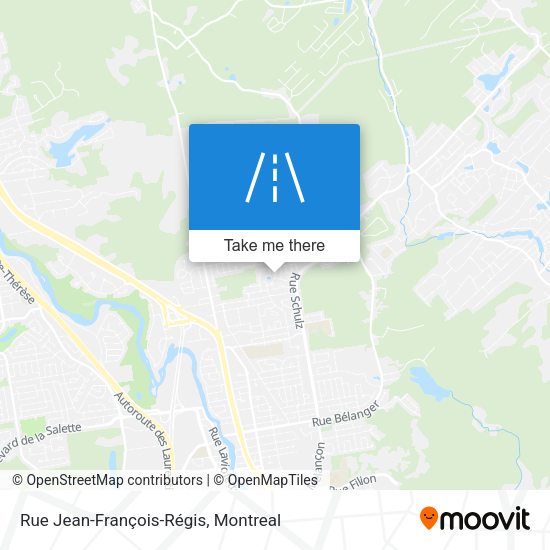Rue Jean-François-Régis map