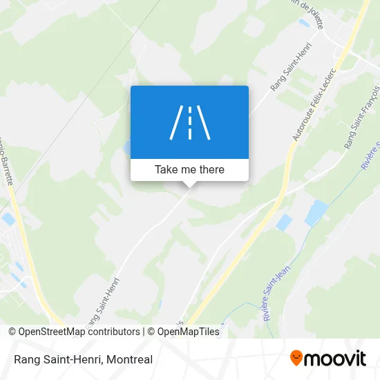 Rang Saint-Henri map