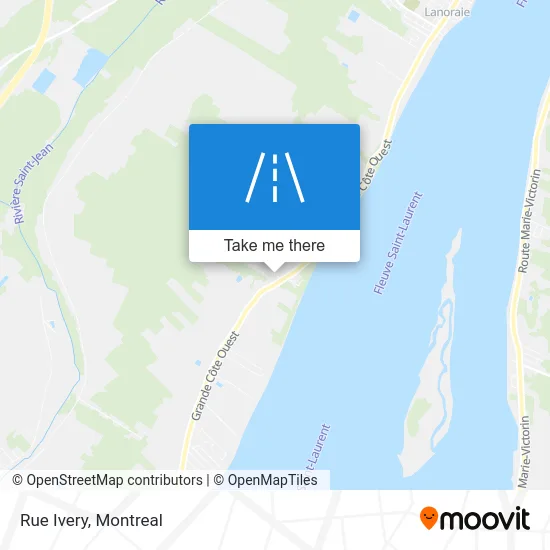 Rue Ivery map