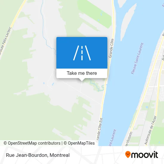 Rue Jean-Bourdon map