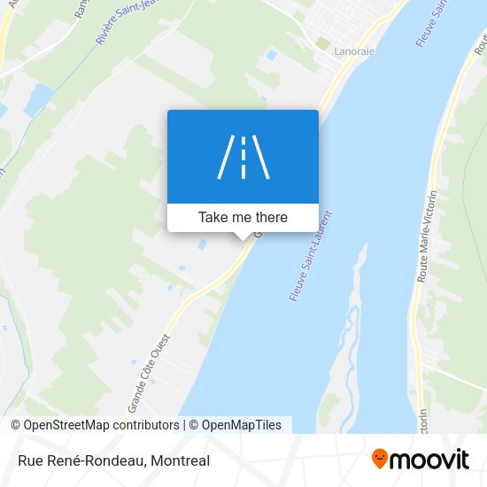 Rue René-Rondeau map