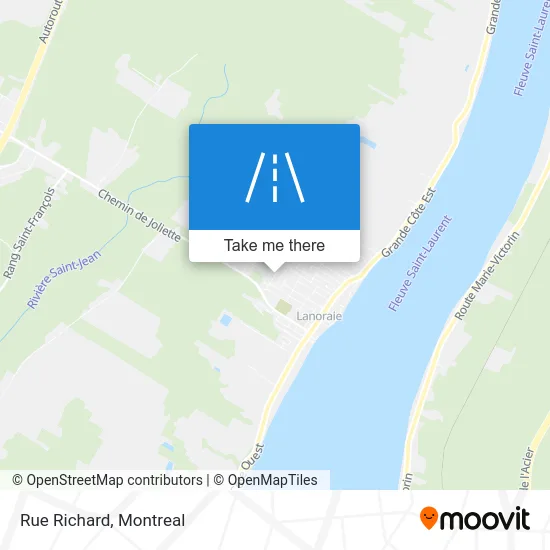 Rue Richard map