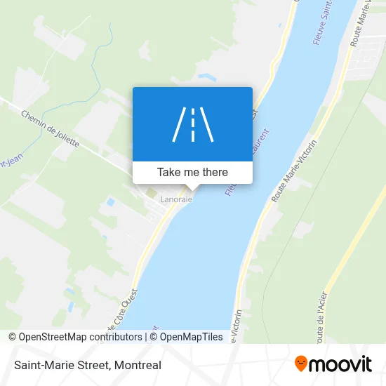 Rue Sainte-Marie map