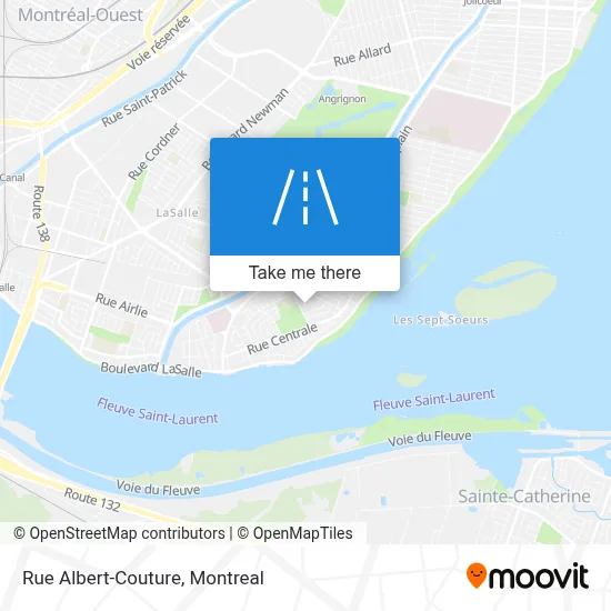 Rue Albert-Couture map