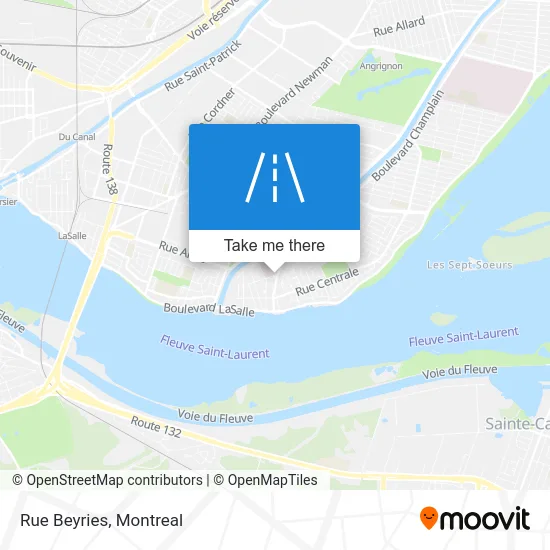 Rue Beyries map
