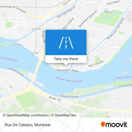 Rue De Cabano map