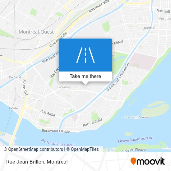 Rue Jean-Brillon map