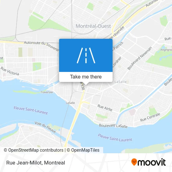 Rue Jean-Milot map