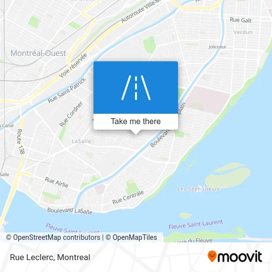 Rue Leclerc map