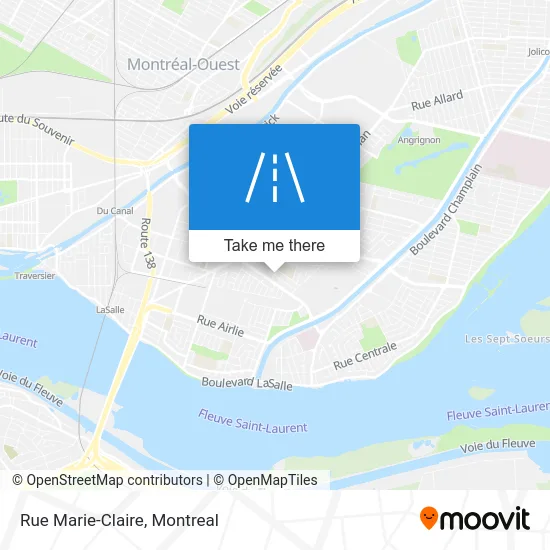 Rue Marie-Claire map