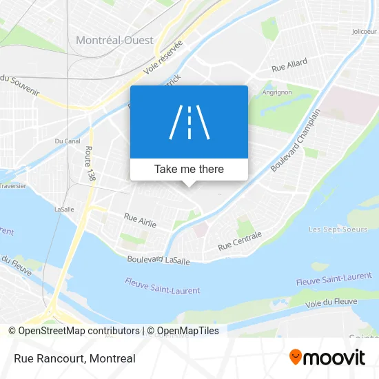 Rue Rancourt map
