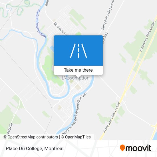 Place Du Collège map