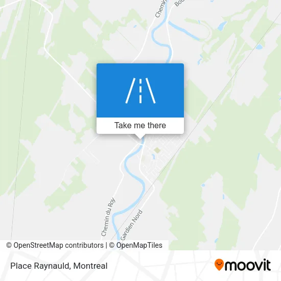 Place Raynauld map