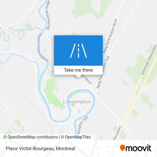Place Victor-Bourgeau map