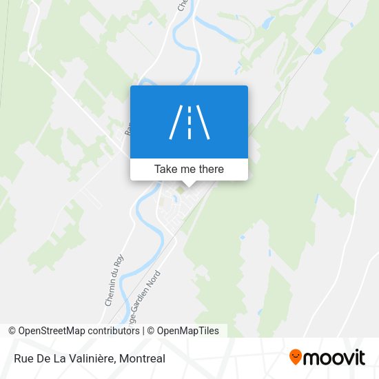 Rue De La Valinière map