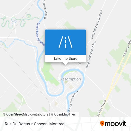 Rue Du Docteur-Gascon map