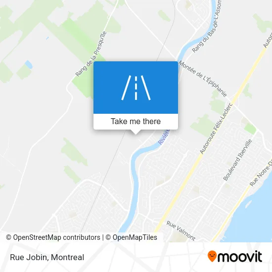 Rue Jobin map