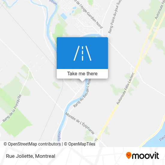 Rue Joliette map
