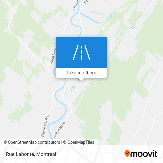 Rue Labonté map