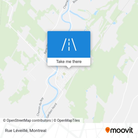 Rue Léveillé map