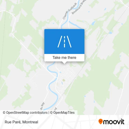 Rue Paré map