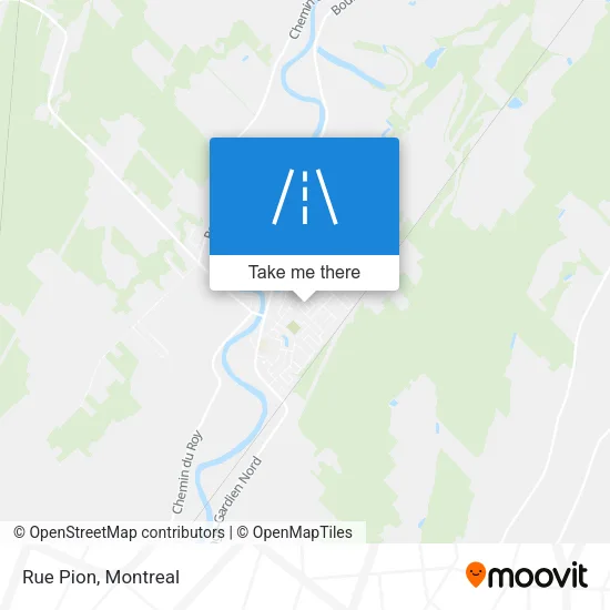 Rue Pion map