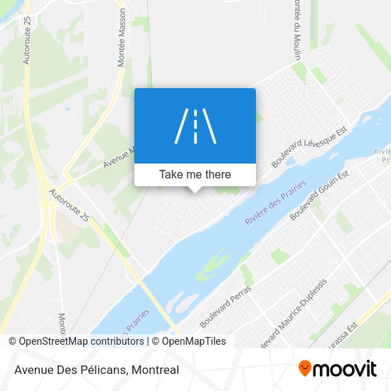 Avenue Des Pélicans map