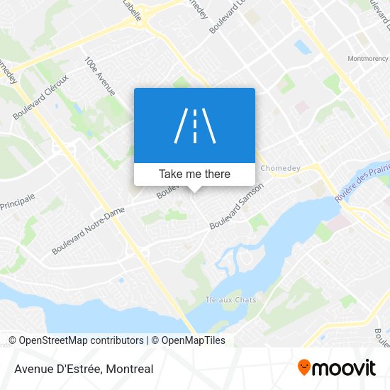 Avenue D'Estrée map