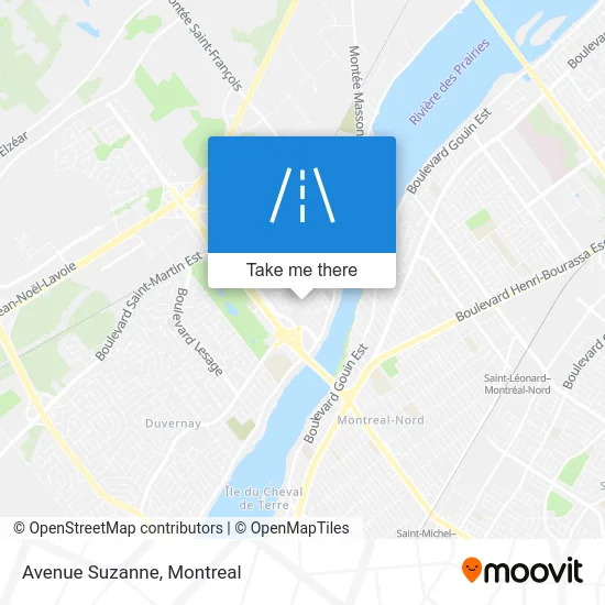 Avenue Suzanne map