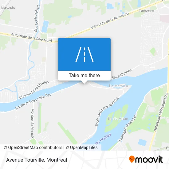 Avenue Tourville map
