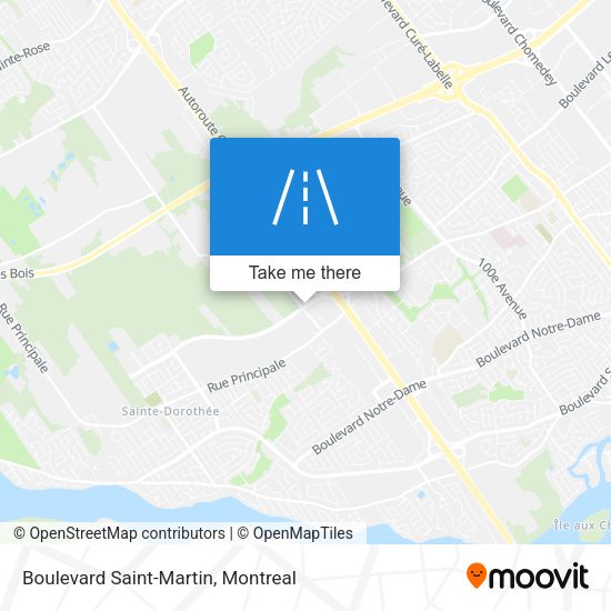 Boulevard Saint-Martin map