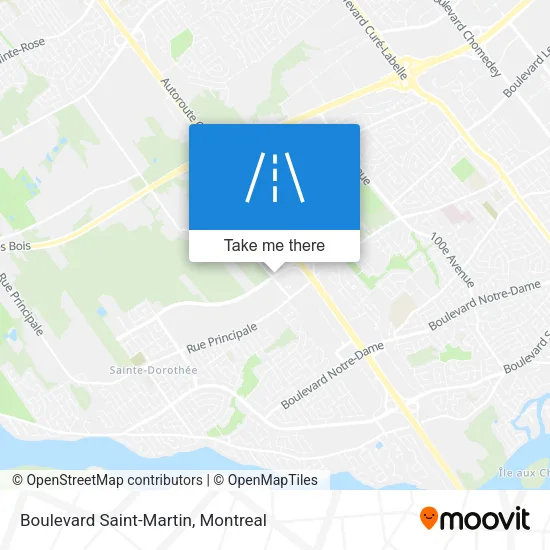 Boulevard Saint-Martin map
