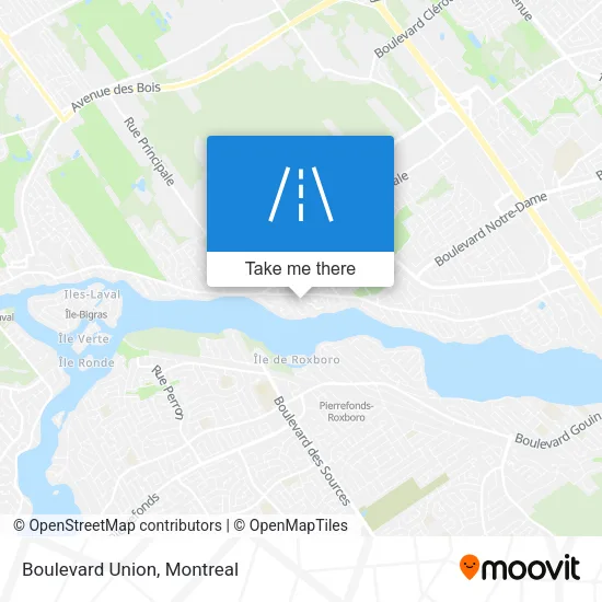 Boulevard Union map