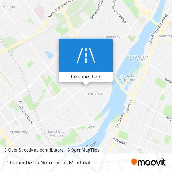 Chemin De La Normandie map