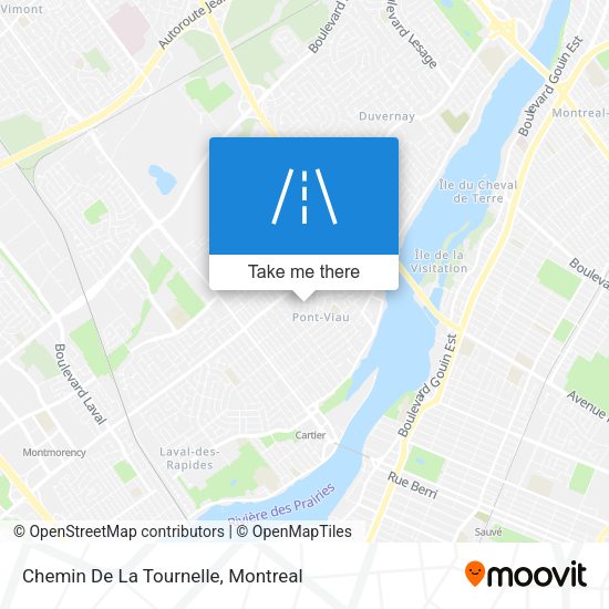 Chemin De La Tournelle map