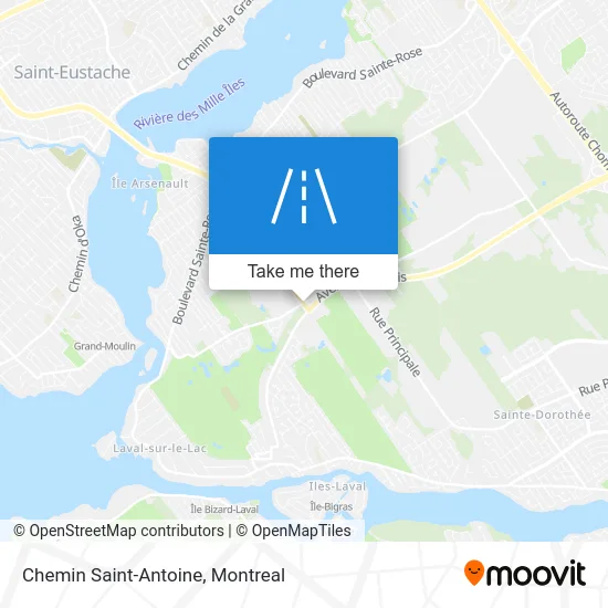 Chemin Saint-Antoine map