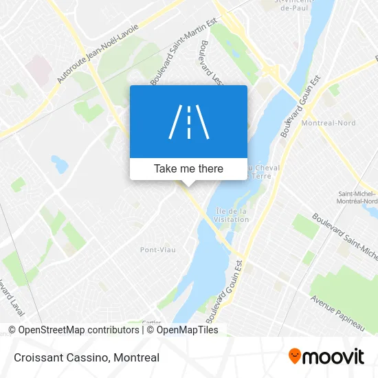 Croissant Cassino map