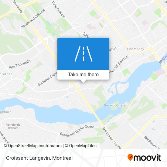 Croissant Langevin map
