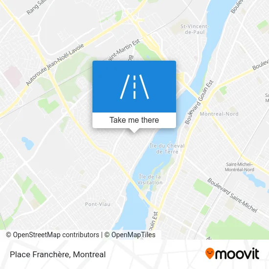 Place Franchère map