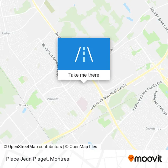 Place Jean-Piaget map