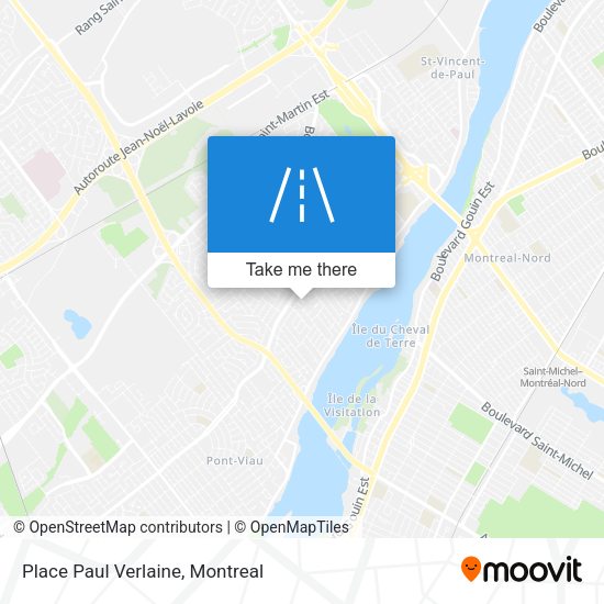 Place Paul Verlaine map