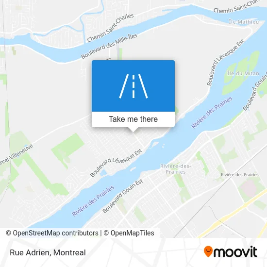 Rue Adrien map