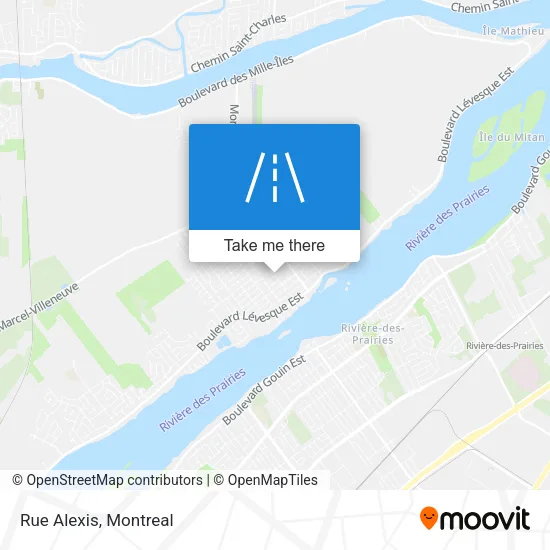 Rue Alexis map